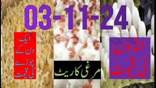 03-11-2024 broiler rate| Today egg rate |Today chicks price|Today poultry rate| today chicken rate