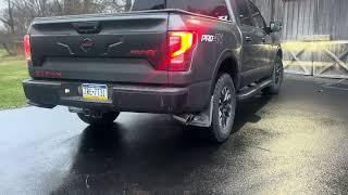 2021 Nissan Titan Pro4x Nismo Exhaust