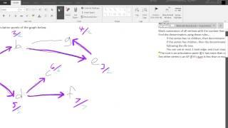 Articulation Points Tutorial