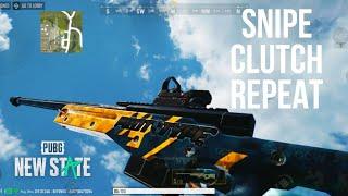 SNIPE, CLUTCH, REPEAT in NEW STATE MOBILE.....