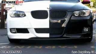 Two Faced BMW 3 Series Wrap by Sticker City