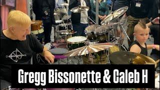 Gregg Bissonette & Caleb H - UK Drum Show 2024