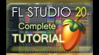 FL Studio 20 - Tutorial for Beginners [COMPLETE] in 16 MINUTES!