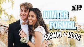 WINTER FORMAL GRWM + VLOG 2019 (junior year) | Vanessa Nagoya