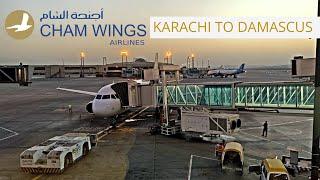 ChamWings | Karachi to Damascus (ECONOMY) | Airbus A320 | Trip Report