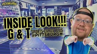 Exploring the Inside of G & T Sports Cards Shop in Pittsburgh!