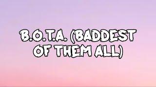 Eliza Rose - B.O.T.A. (Baddest Of Them All) LYRICS