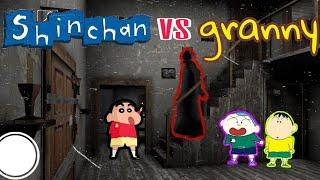 Shinchan VS Granny | shinchan in granny the horror game | jagrit goswami | granny | by xyz gamxr