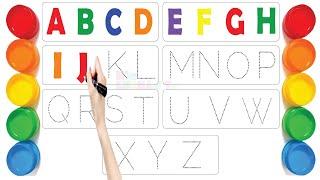 Abc Dotted Tracing, English Alphabet Writing, Preschool learning #abc #alphabets #kidschohantv 671