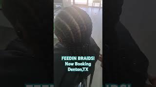 Long Lustrous Feedin Braids! #feedinbraids #braids #hairstyles #hair