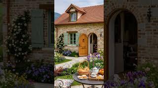 Blooming Garden and Serene Outdoor Moment