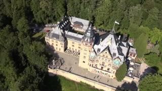 Schlosshotel Wolfsbrunnen aerial footage