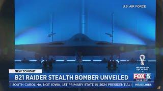 B21 Raider Stealth Bomber Unveiled