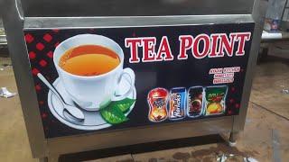 Stainless Steel Tea Stall, SS Tea Stall