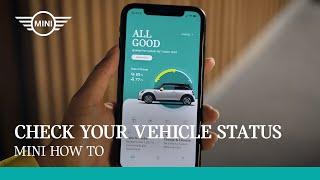 Vehicle Status in MINI App | MINI How To