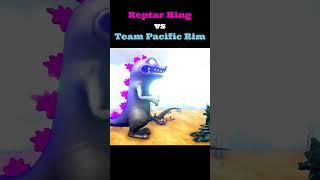 Reptar king vs Team pacific Rim #reptar #pacificrim #raijin #leatherback #pacificrim2
