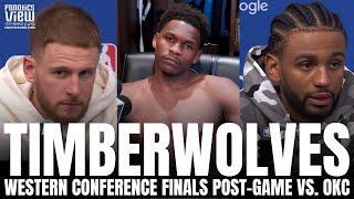 Anthony Edwards & Minnesota Timberwolves Respond to FACING ELIMINATION vs. OKC Thunder in WCF