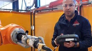 Testing Robotic Welding Arm
