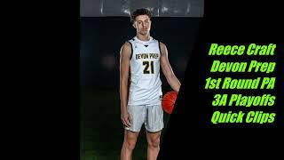 Reece Craft 1st Round States Quick Highlights 2024