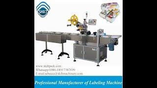 automatic egg tray labeling machine SKILT MACHINERY