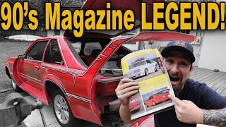 The Truth About My $1,000 Wide Body Fox Body Mustang – It Was in a 90's Magazine!