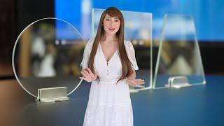 Trapezoid Teleprompter Mirror