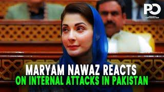 Maryam Nawaz's Powerful Reaction to Khyber Pakhtunkhwa Attacks: A Call for Unity & Reconciliation