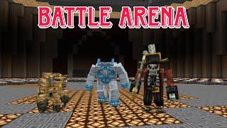 Mutant Boss Battle Arena || Epic Battle in Minecraft (Hindi, India)