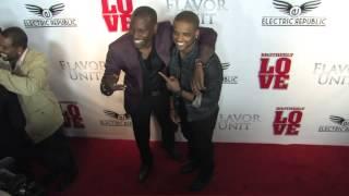 Larenz Tate and Tyrese Gibson arriving to the Brotherly Love Premiere @Tyrese @LarenzTate