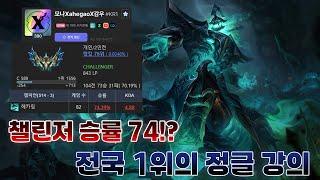 챌린저 승률 74% 정글 강의