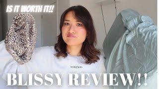 I TRIED BLISSY SILK PILLOWCASE FOR OVER 30 DAYS SO YOU DON'T HAVE TO!!! *watch before you buy* 