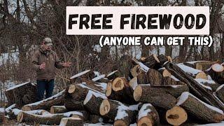 How I Get FREE Firewood Delivered to my House