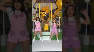 TIK TAKA com Kysha, Mine e MC Divertida | Dancinha Trend para crianças #shorts