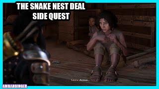 Dragon Age The Veilguard The Snake Nest Deal Side Quest Walkthrough