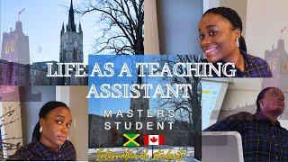 Day in the life- Graduate Teaching Assistant : University of Western Ontario #send help 