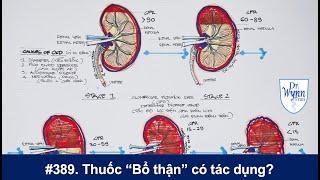 #389.  Thuốc "bổ thận"  và cách chẩn đoán, theo dõi bệnh thận bằng chỉ số GFR/Cr.