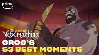 Grog Being Grog for almost 4mins straight | The Legend of Vox Machina | Prime Video