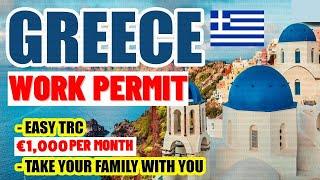 Greece Free Work Visa For Foreigner's 2023: Greece Work Permit 2023: Jobs in Greece: Apply Now!