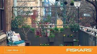 DIY Urban Gardening Tutorial by Fiskars