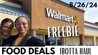 Walmart Deals 8/26/24: Walmart Ibotta Haul: Couponing At Walmart This Week:  FREEBIE FOOD DEALS