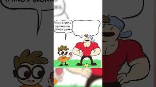 OW.... (Nerd and Jock Comic Dub)