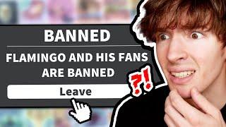 ROBLOX GAME BANS ALL FLAMINGO FANS