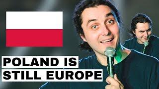 IS POLAND EUROPE? | Stand Up Comedy Crowd Work in Warsaw, Poland | Dragos Comedy