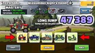 Hill Climb Racing 2 - 47389 (49312) points in MIDSUMMER NIGHT'S DOOM Team Event