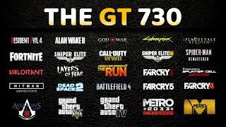 GT 730 : Test in 65 Games in 2024