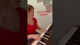 Piano Cover - American Beauty (Thomas Newman)