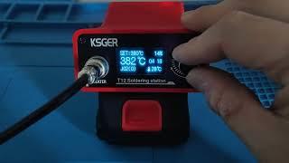 KSGER New T12 Soldering Station