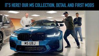 It's Here! Collecting And Detailing Our F90 M5 LCI - And First Mods! #BMW #M5 #F90 #Detail #Ceramic