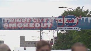 Windy City Smokeout attendees forced to seek shelter -- again -- because of severe weather