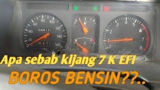 Kijang 7K EFI 1,8 boros bensin?.#caramenghematbensinkijang @arispetualang1535